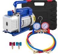 VEVOR Pompe à vide 220 V 50 Hz Pompe à vide pour appareils à vide Pompe 1720 U Refrigerant Vacuum Pump