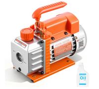 VEVOR Pompe à vide 3,5 CFM (99 L/min) 1 étage 180W Compatible R134a/R22/R410a Huile incluse