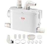 VEVOR Pompe De Macération 500W 6600L/h Hauteur Manométrique 800cm 3 Entrées d'Eau