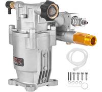 VEVOR Pompe de Nettoyeur Haute Pression de Rechange, Arbre Horizontal 19,05 mm, 234 bar, 9,5 L/min, Kit Pompe Remplacement, Compatible avec Honda, Simpson, RYOBI, Briggs & Stratton, Subaru, Craftsman