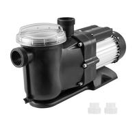 VEVOR Pompe de piscine hors sol, 1200 W, pompe unique 100 GPM, 2850 tr/min, élévatrice 15 m max. avec panier filtrant, pour piscines hors sol, spas