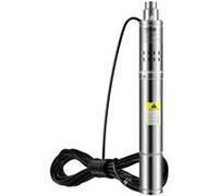 VEVOR Pompe Immergée pour Puits 2100 L/h 108 m Pompe à Eau pour Puits Profond en Acier Inox, Pompe à Eau Électrique 550 W, Pompe de Puits Submersible Usage Domestique Agricole Industriel