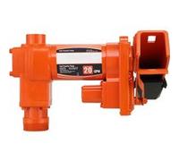 VEVOR Pompe Transfert Carburant 12V CC 75,7L/MIN 1/4CV Pour Mélange d'Essence Diesel Orange