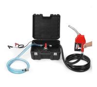 VEVOR Pompe Transfert Diesel 37,8 L/min Carburant Électrique Portable avec Buse Haut-Débit 12 V CC, Tuyau d’Entrée/Sortie pour Diesel Kérosène Carburant de Transformateur