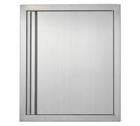 VEVOR Porte d'Accès pour Barbecue, Porte de Cuisine Extérieure Simple de 457x533 mm, Porte Encastrée en Inox, avec Poignée Encastrée, pour Îlot de Barbecue, Station de Grillades, Placard Extérieure