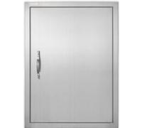 VEVOR Porte d'Accès pour Cuisine Extérieure en Inox Porte Simple 508x686 mm