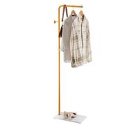 VEVOR Portemanteau sur Pied Portant à Vêtements avec Base en Quartz, 3 Crochets Ronds, Porte Manteau en Métal, pour Entrée, Chambre, Salon, pour Suspendre Manteaux, Chapeaux, Vestes, Écharpes, Sacs