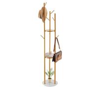 VEVOR Portemanteau sur Pied Portant à Vêtements avec Base Quartz, 9 Crochets, Porte Manteau en Métal Autoportant pour Entrée, Chambre, Salon, pour Suspendre Manteaux, Chapeaux, Vestes, Écharpes, Sacs