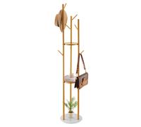 VEVOR Portemanteau sur Pied Portant à Vêtements avec Base Quartz, 9 Crochets, Porte Manteau en Métal Autoportant pour Entrée, Chambre, Salon, pour Suspendre Manteaux, Chapeaux, Vestes, Écharpes, Sacs