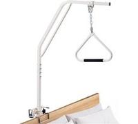 VEVOR Potence de Lit Barre Trapèze Mobilité de Lit Avec Pince et Chaîne Capacité 113,4KG Blanc