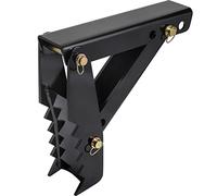 VEVOR Pouce de pelle rétro 45,7 cm, épaisseur de dents 12,7 mm, pouce de pelle robuste, fixations de pouce soudées acier noir avec conception boulonnée, pouce mécanique réglable pour pelle rétro/pelle