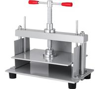 VEVOR Presse à Reliure Manuelle, 305 x 228,6 mm Presse à Percussion Papiers de Format A4, Cadre en Acier de 10 cm d'Épaisseur, Presse de Livres pour la Fabrication du Papier, Opération Facile, Bureau