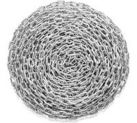 VEVOR Proof Coil Chain, 5/16" x 92', 1667 lbs charge de travail sécurisée, chaîne à maillons galvanisée et testée avec deux maillons rapides, chaîne à maillons galvanisée en acier au carbone