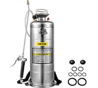 VEVOR Pulvérisateur à Pression 8 l en Acier Inoxydable avec Valve et manomètre Convient pour la Maison, Le Jardin, Les véhicules touristiques, Les véhicules spéciaux, Les navires, Le Nettoyage des