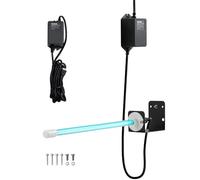 VEVOR Purificateur d'Air Conduit CVC 18 W Épurateur d'Air de Conduit de Climatisation avec Aimant, Ampoule UV 356 mm, Longueur d'Onde 254 nm, Lumière UV UVC, Purification Puissante, pour Climatiseur