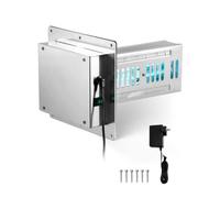 VEVOR Purificateur d'Air Conduit CVC Maison 18 W Épurateur d'Air de Conduit de Climatisation, 254 nm, avec Ampoule 212 mm, Filtration au Carbone, Purification Puissante, pour Systèmes de Climatiseurs