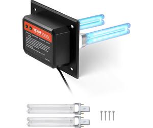 VEVOR Purificateur d'air HVAC pour toute la maison, 18 W, 175 mm, Climatiseur de gaine, Purificateur d'air de gaine, HVAC-UV-Lumière-Climatiseur-Nettoyeur d'air