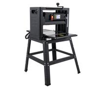 VEVOR Raboteuse à Bois 330 mm, Raboteuse Stationnaire Professionnelle Rabot d'Épaisseur Automatique Électrique 2000 W 8000 tr/min, avec Support Table Pliable Poignée pour Raboter Lisser Bois Rugueux