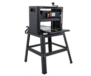VEVOR Raboteuse à Bois 330 mm, Raboteuse Stationnaire Professionnelle Rabot d'Épaisseur Automatique Électrique 2000 W 8000 tr/min, avec Support Table Pliable Poignée pour Raboter Lisser Bois Rugueux