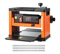 VEVOR Raboteuse Électrique 3 Lames pour Bois Dur et Tendre 2000 W Largeur 33 cm