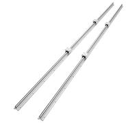 VEVOR Rail de Guidage Linéaire SBR20 1800 mm 2PCS Rails Linéaires 1800 mm 4PCS Blocs Roulement SBR20UU Kit Glissières à Roulement Linéaire pour Machines Automatisées Routeurs CNC Tours Imprimante 3D