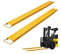 VEVOR Rallonges Fourche à Palette Extensions Chariot Élévateur Acier 182x11,5 cm