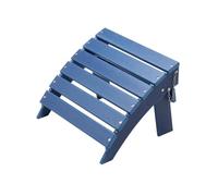 VEVOR Repose-pieds pliable Adirondack 40×48×33 cm PEHD résistant aux intempéries Bleu