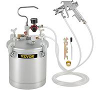 VEVOR Réservoir sous pression de peinture commerciale, pistolet à peinture à pression de 10 L, buse de 3 mm, pulvérisateur de peinture pour régulateur de peinture d'une capacité de 10 l (10 l, 1,5 mm)