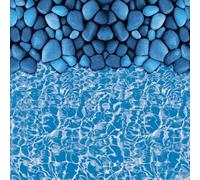 VEVOR Revêtement de Piscine Ovale, 1006x549x147 cm, Doublure de Style Chevauchement en Vinyle Calibre Standard, Résiste à l'usure, Rétention d'eau, pour Piscines Hors Sol à Parois Hauteur 137 cm