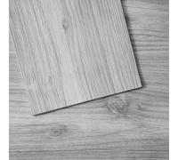 VEVOR Revêtement de sol en vinyle auto-adhésif 914 mm x 152 mm, dalle de sol en grain de bois gris clair, 20 pcs de 0,62 mm d'épaisseur, à décoller et à coller, pour cuisine, salle à manger et chambre