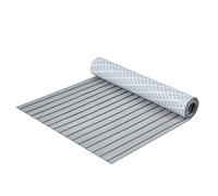 VEVOR Revêtement de sol pour bateau en mousse EVA 2400 x 900 x 6 mm plancher de revêtement de sol autocollant antidérapant, 21 600 cm², tapis marin pour bateaux, yachts, pontons, terrasses de kayak