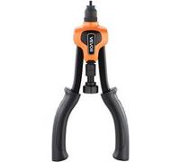 VEVOR Riveteuse Manuelle 34cm Avec 7 Mandrins 70 Écrous pour Bricoleur Installation Orange et Noir