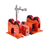 VEVOR Rotateur de Soudage Charge 1000 kg Rouleau de Rotation de Soudage Diamètre 50-600 mm Rouleau Rotatif en Polyuréthane pour Souder Tubes et Réservoirs, avec Support pour Équipements de Soudure