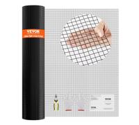 VEVOR Rouleau de grillage galvanisé 1,2x15 m grillage à poules 12,7x12,7mm Carré Galvanisé maille métallique à revêtement 1,06mm vinyle pour barrières de poulaillers enclos de volailles