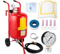 VEVOR Sableur pneumatique 40L Sableuse mobile Sandblaster Sablage Air