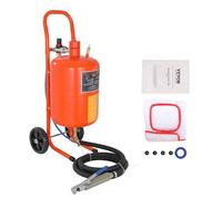 VEVOR Sableuse Pneumatique Haute Pression 60-110 PSI, 18,92L | Pour Élimination de Peinture, Taches, Rouille, Réservoir de Sablage Abrasif avec 4 Buses Céramique, Séparateur Huile-eau