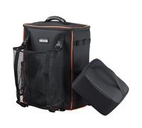 VEVOR Sac à Dos de Soudage pour Outils et Casque, Capacité de 33 L, en Polyester 600D, avec Sac Isotherme Rangement Polyvalent pour Équipement de Soudage, Soudeur, Camping, Randonnée, 36x21x47,5 cm