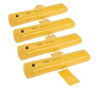 VEVOR Sac d'inondation, Tubes de dérivation d'eau en PVC réutilisables, légers avec Un Excellent Effet imperméable, utilisés pour Les Portes, Les garages, Jaune