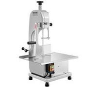 VEVOR Scie à os de boucher électrique commerciale, scie à ruban de comptoir pour os 650 W, scie pour viande et os congelés, table 415 x 483 mm, épaisseur de max 110 mm pour supermarché, restaurant