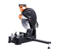 VEVOR Scie à Tronçonner avec Lame de Coupe à Froid en Inox 355 mm, Scie à Métaux avec Moteur sans Balais Puissant de 3500 W, Vitesse Réglable 750-1200 tr/min, Angle 0-45°, pour Tubes Carrés et Plats