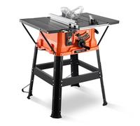 VEVOR Scie Circulaire sur Table, 254 mm, Scie à Table avec Support Compacte Portable 1800 W, Capacité de Coupe Maximale 200 mm, 4800 tr/min, Lame de Scie 24 Dents, pour Fabrication Meubles Menuiserie