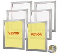 VEVOR Sérigraphie Cadre En Aluminium 50,8x61cm Facile à Nettoyer Pour Plusieurs Projets Argent