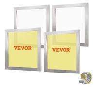 VEVOR Sérigraphie Cadre Lot De 4 En Aluminium 50,8x50,8cm Réutilisable Nettoyage Facile Argent