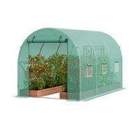 Serre Tunnel Jardin-VEVOR-292x196x190 cm-Tente Abri Plantes avec Cadre en Acier Galvanisé-pour Extérieur Cultiver Légumes Fleurs
