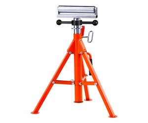 VEVOR Servante à Rouleaux Capacité de Charge 1134 kg Support à Rouleau Pliable Hauteur Réglable 700-1320 mm en Acier 45# avec Base Stable pour Accueillir Tuyaux Jusqu'à 305 mm de Diamètre, Planches