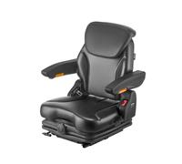 VEVOR Siège de Chariot Élévateur Universel, 54x60x67 cm, Siège de Tracteur de Suspension avec Dossier Réglable, Accoudoir, Appui-tête, Ceinture de Sécurité, Micro-interrupteur, pour Chargeur, Tondeuse