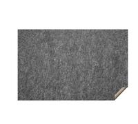 VEVOR Sous-tapis Antidérapant, Coussin de Protection de Tapis, 153x244 cm, Épaisseur 6 mm, Double Surface, Feutre Polyester + Latex, Gris, Zone de Couverture de 3-4 ㎡, Coussin de Tapis pour Tous Sols