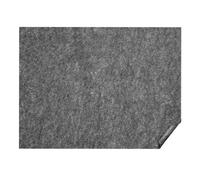 VEVOR Sous-tapis Non Antidérapant, Coussin de Protection de Tapis, 275x366 cm, Épaisseur 6 mm, en Feutre Polyester, Gris, Zone de Couverture 10-11 ㎡, Coussin de Tapis Confortable, pour Tous les Sols
