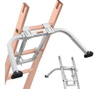 VEVOR Crochets de faîtage pour échelles – Acier carbone, accessoires, pieds caoutchouc, charge 150 kg