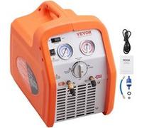 VEVOR Station de Récupération Fluides Frigorigènes Portable Auto-Nettoyage 2,2 kg/min Orange